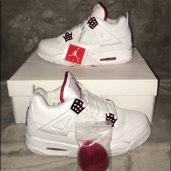 jordan 4 metallic red